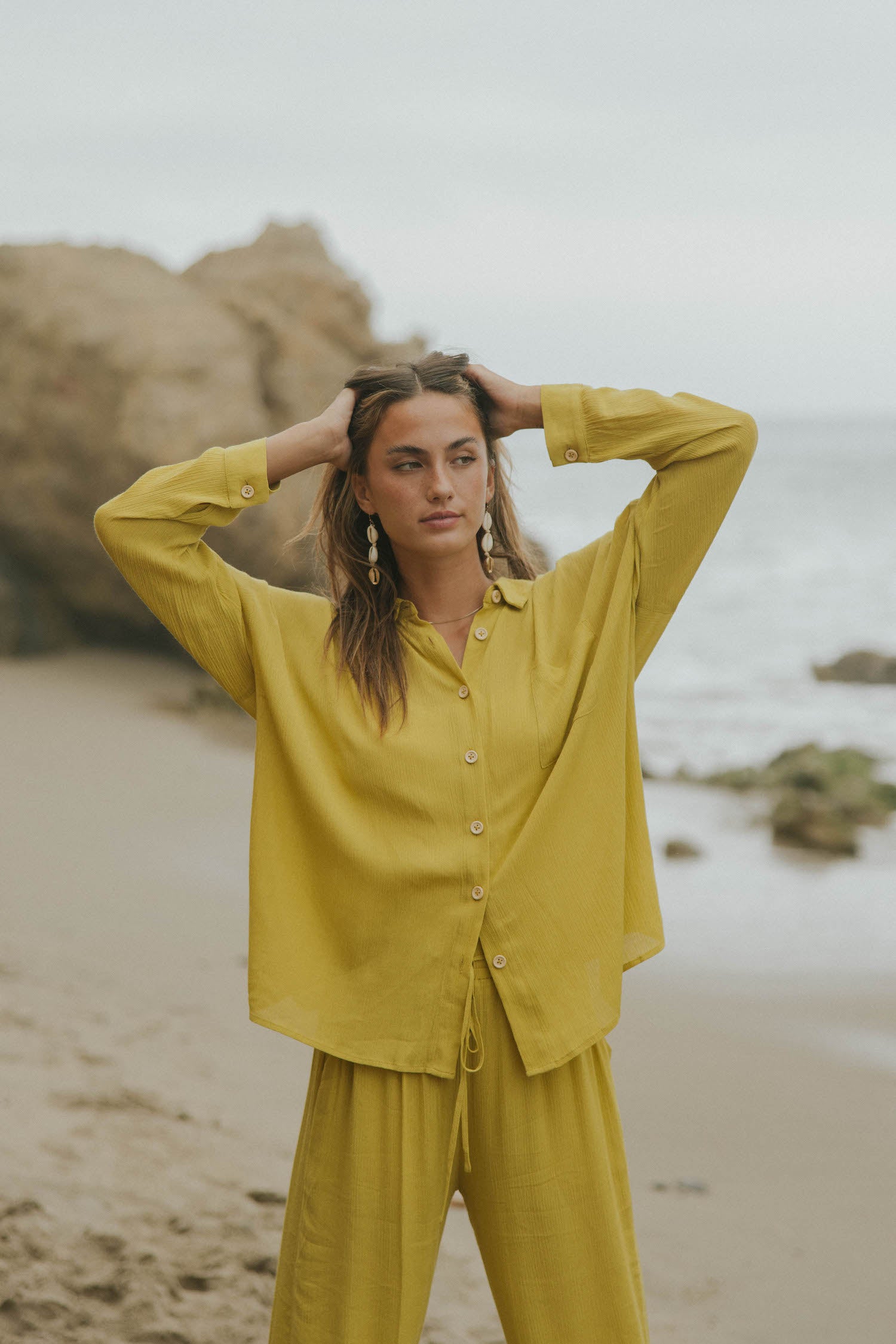 Best matching beachwear set for travel.