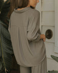 Best nursing-friendly lounge top for travel.