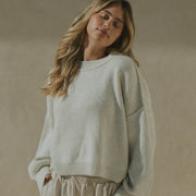 Juneau Sweater in Fawn | Women's Oversized Sweater