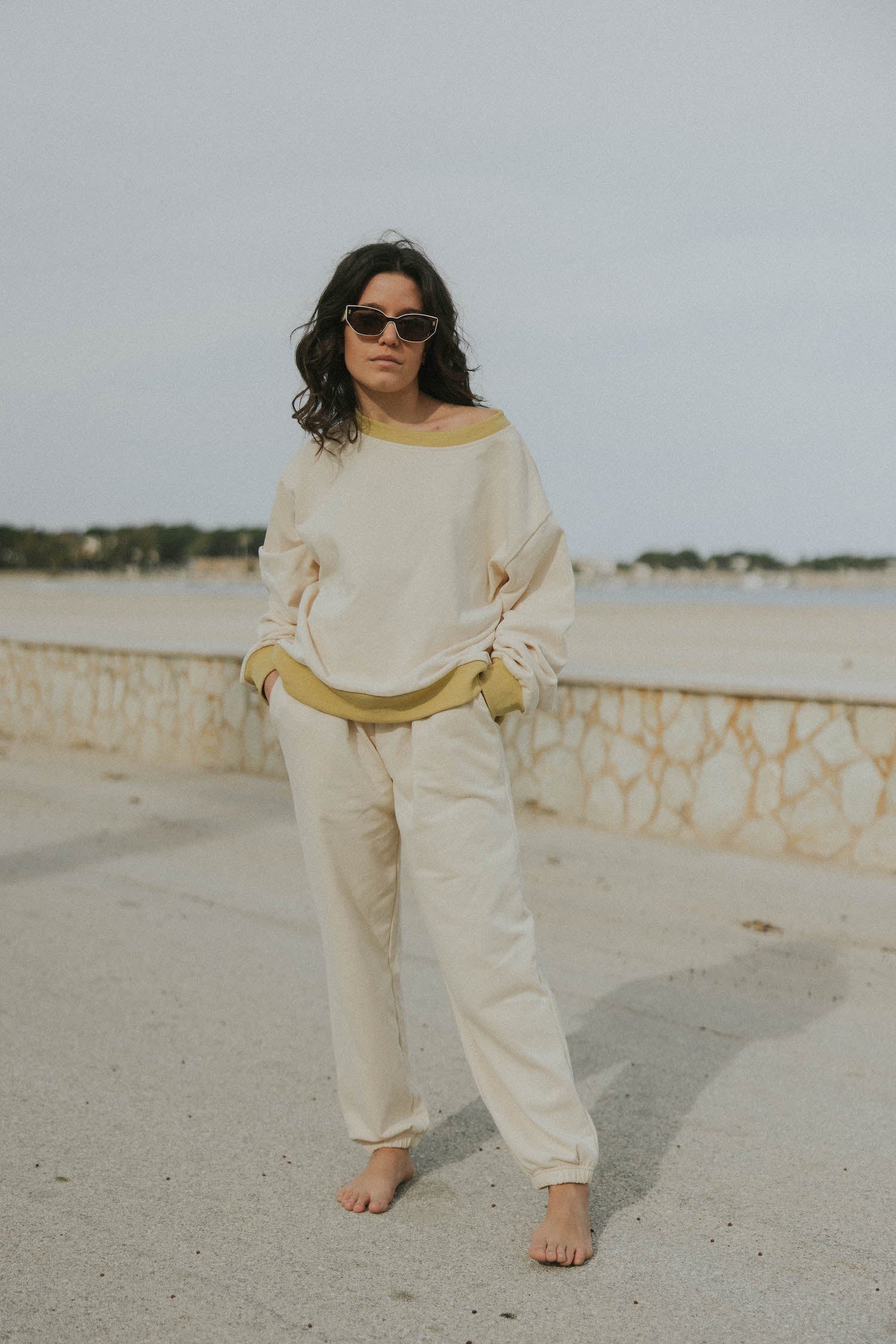 Mia Jogger Sweat Pant | Cream – Altair The Label