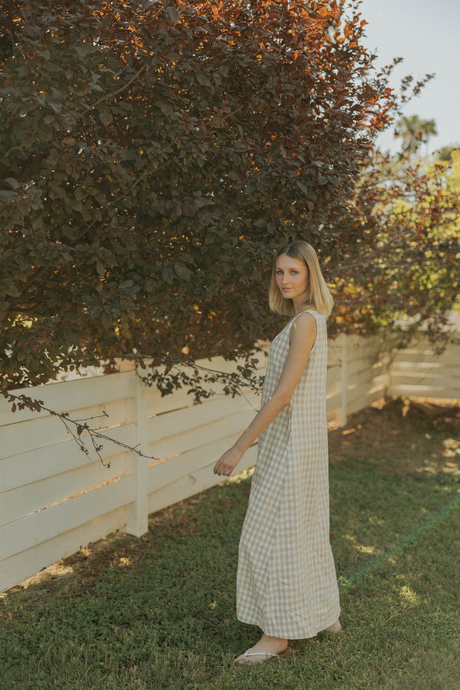 Pradera Dress in Gingham | Pullover Dress – Altair The Label