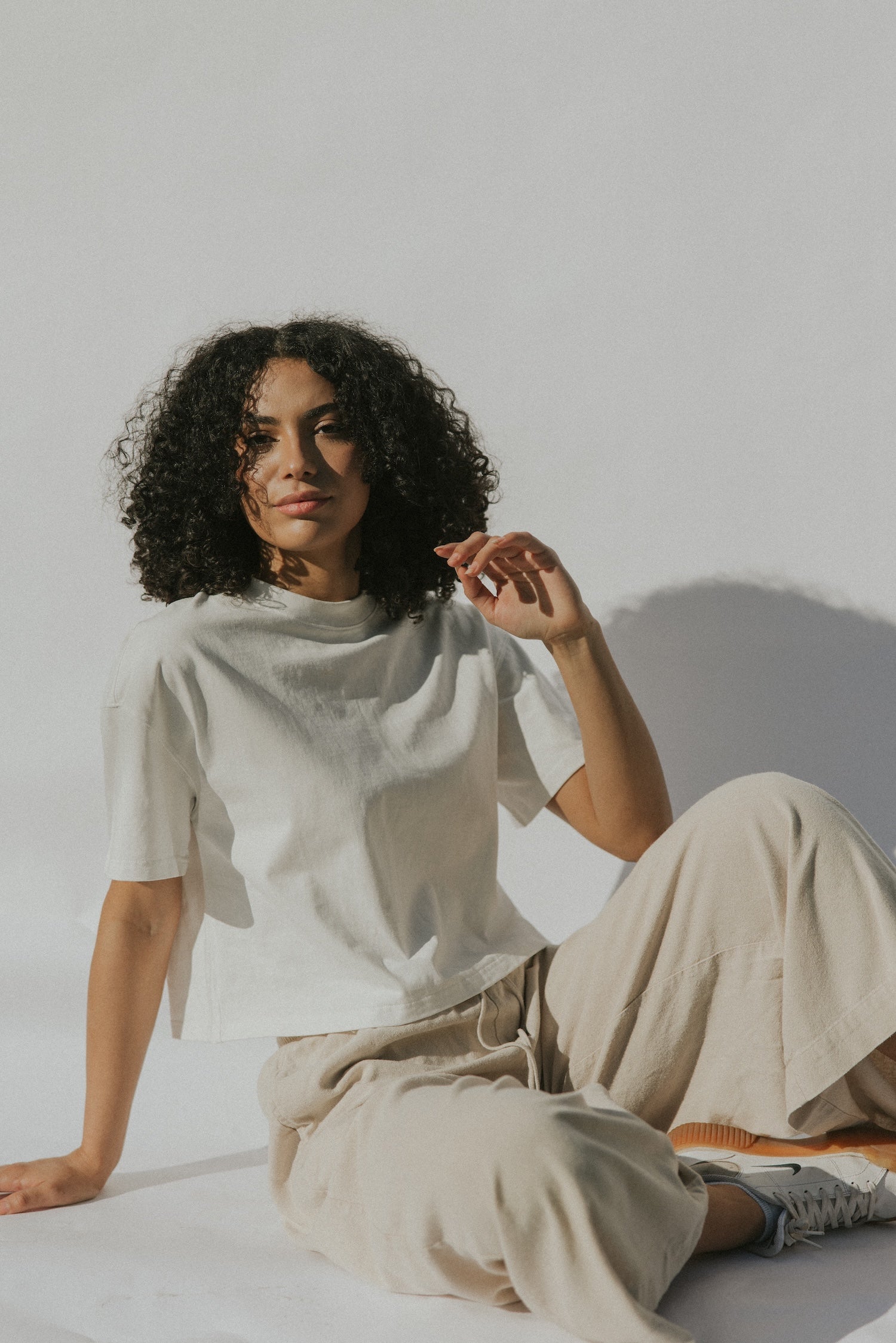 Essential Cotton Boxy Tee | White – Altair The Label