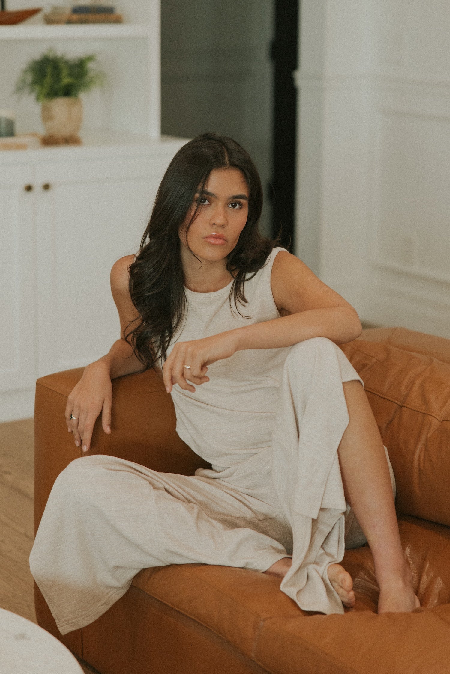 Willa Pant | Beige – Altair The Label