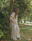 Hampton Pant in Azul | Women's Pinstripe Pants