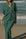 Green waffle lounge set for women.