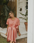 Silk loungewear top for women.