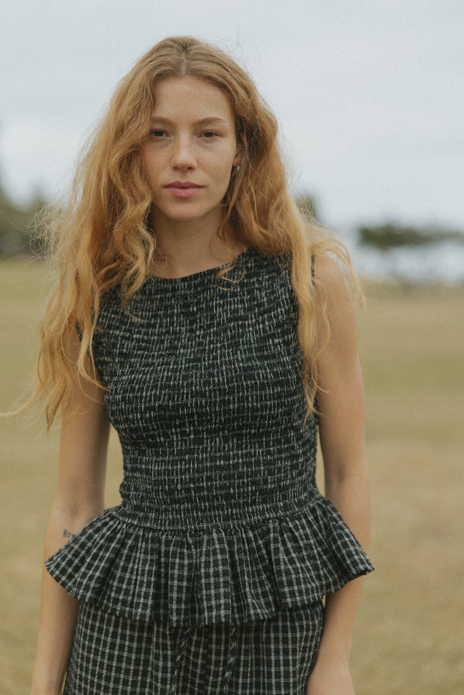 Nova Top in Obsidian | Black Ruffle Top – Altair The Label