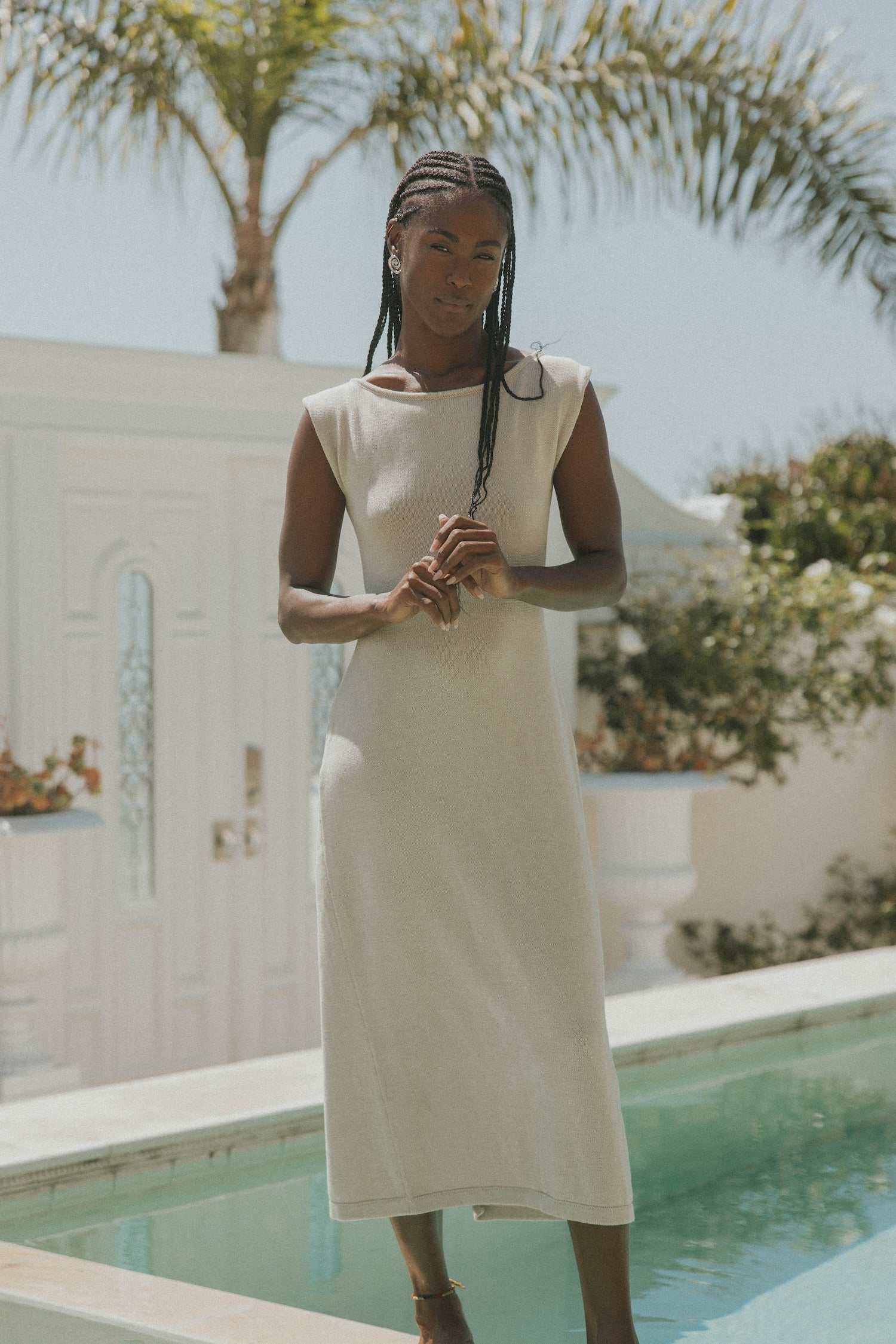 Ophelia Dress in Teak | Sweater Knit Dress – Altair The Label