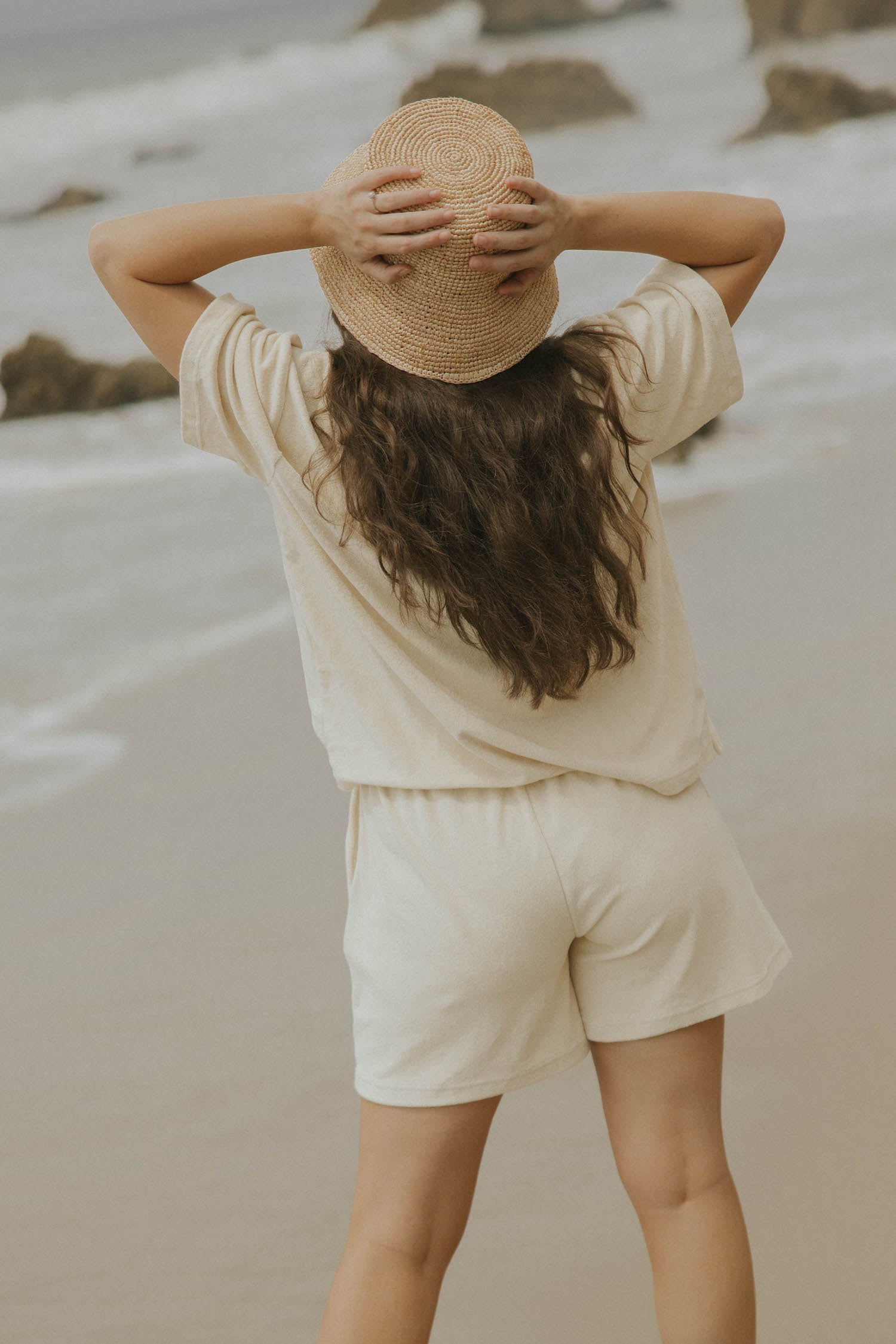 100% cotton shorts matching shorts and top set for women.