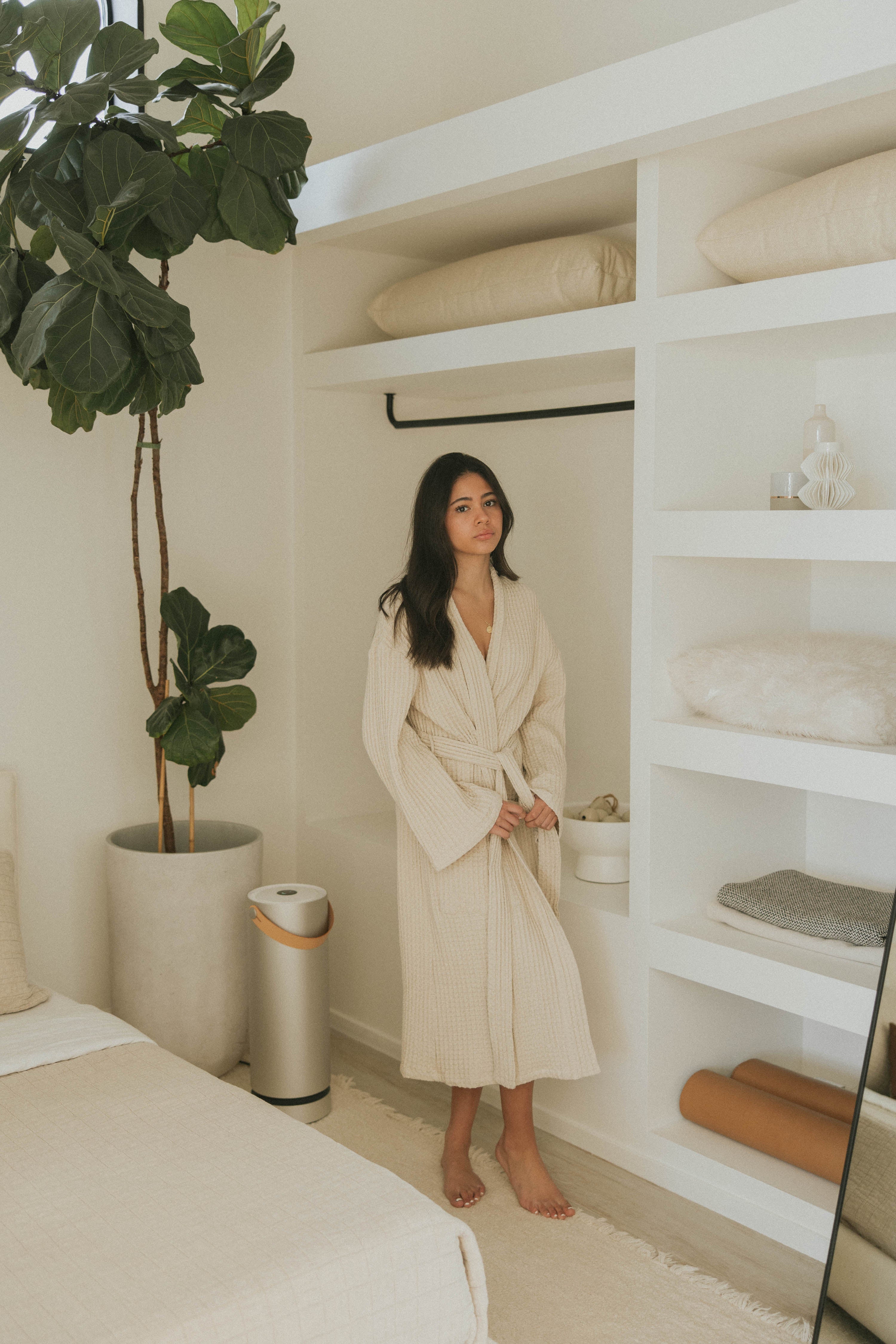 wide leg cotton pants outfit inspo