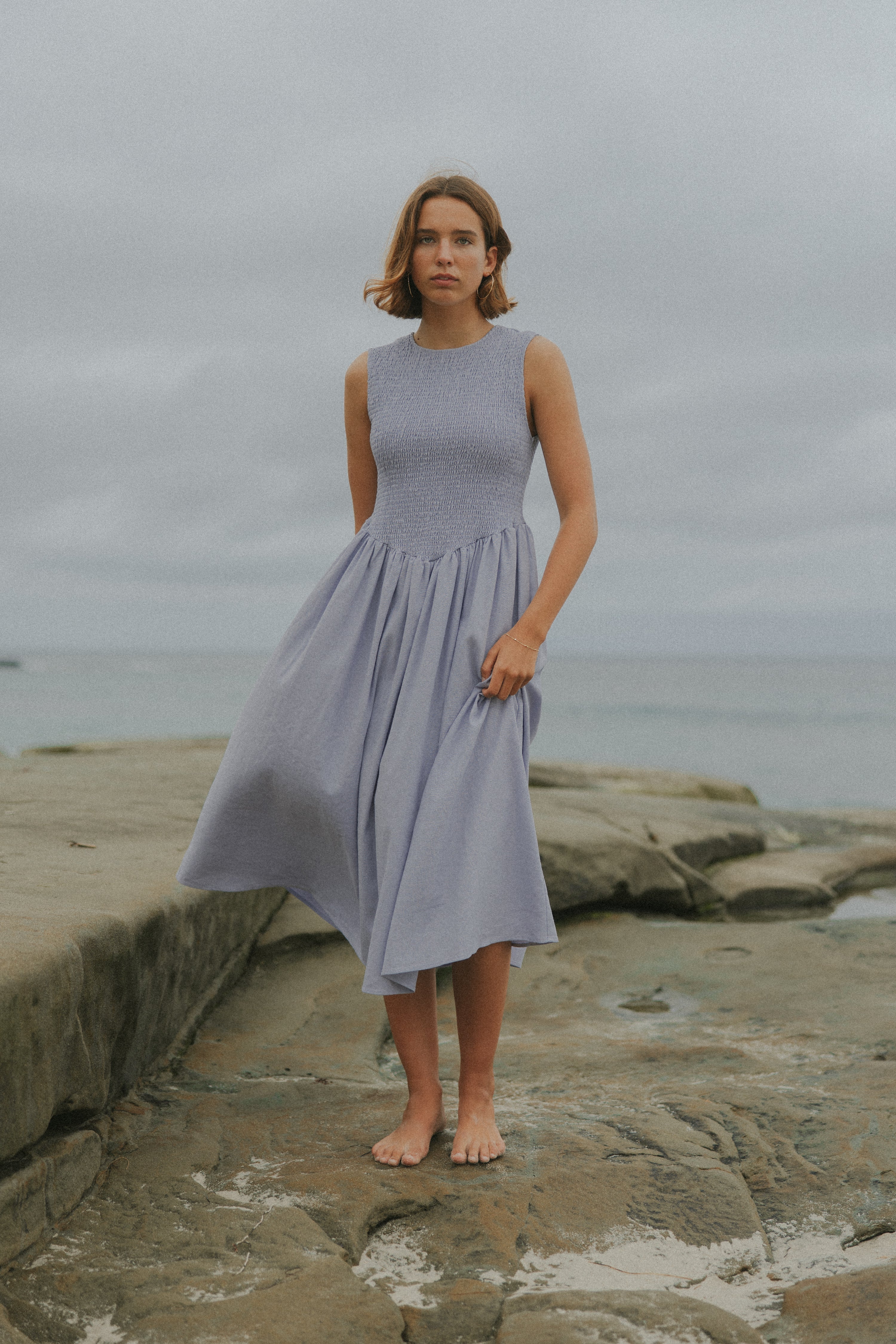 Periwinkle maxi dress