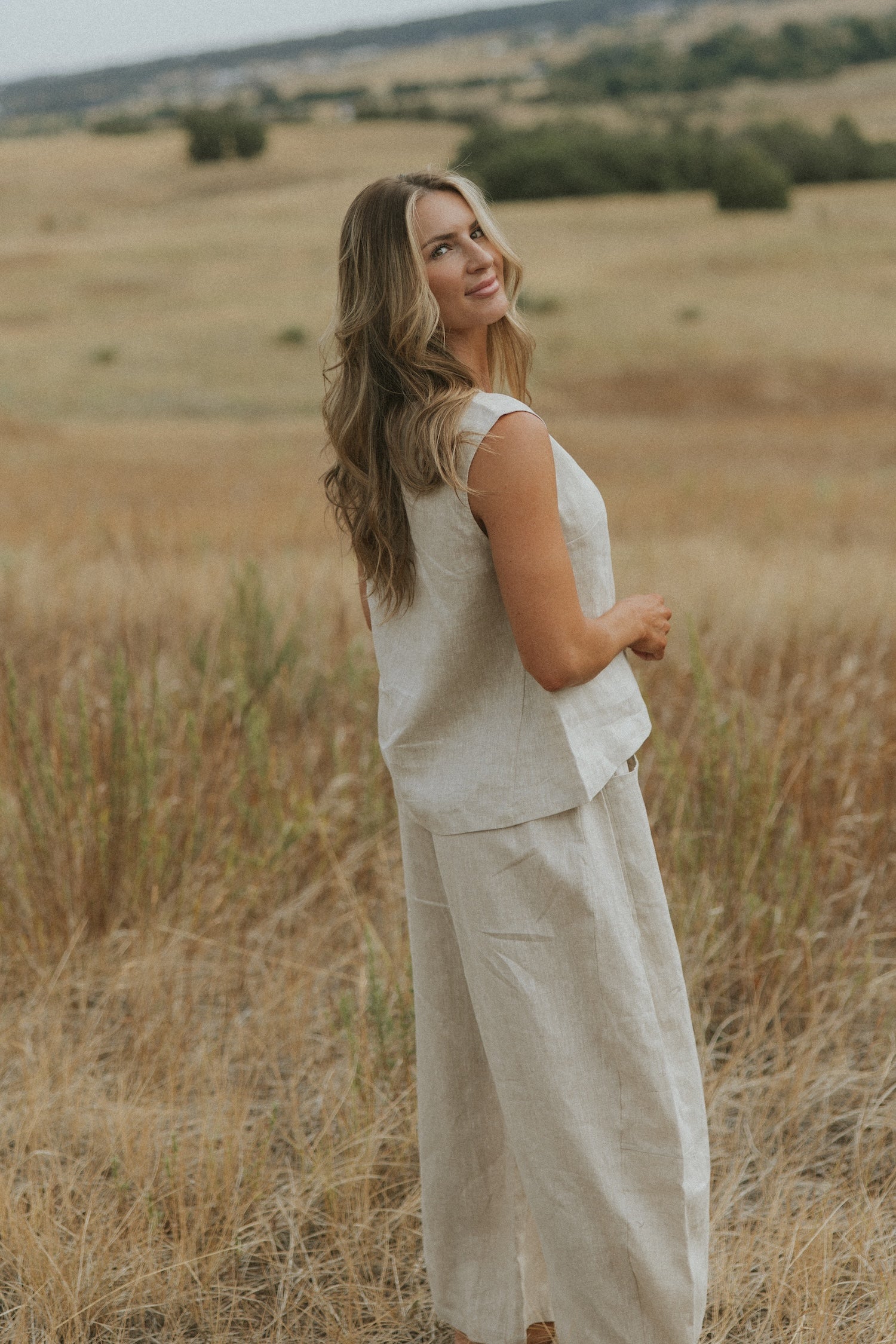 Blair Top | 100% Linen