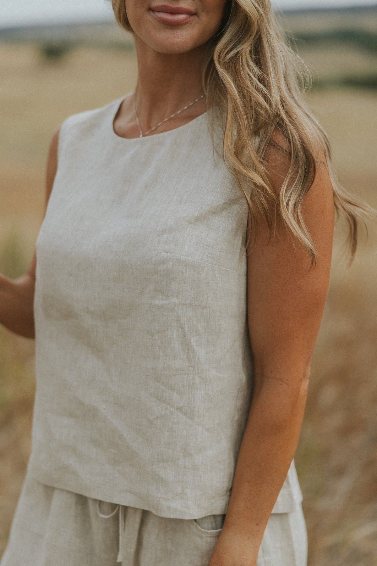 Blair Top | 100% Linen
