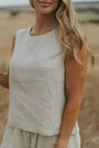 Blair Top | 100% Linen