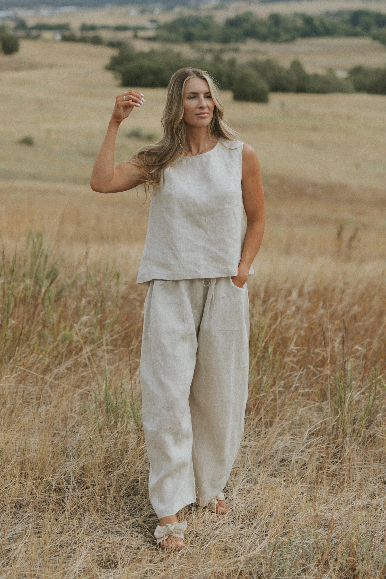 Blair Top | 100% Linen