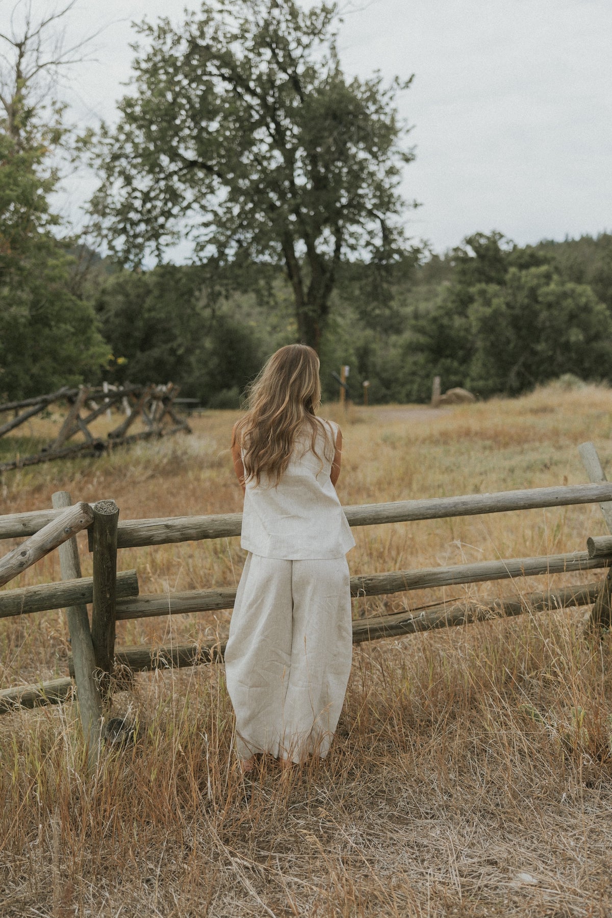 Blair Barrel Pant | 100% Linen