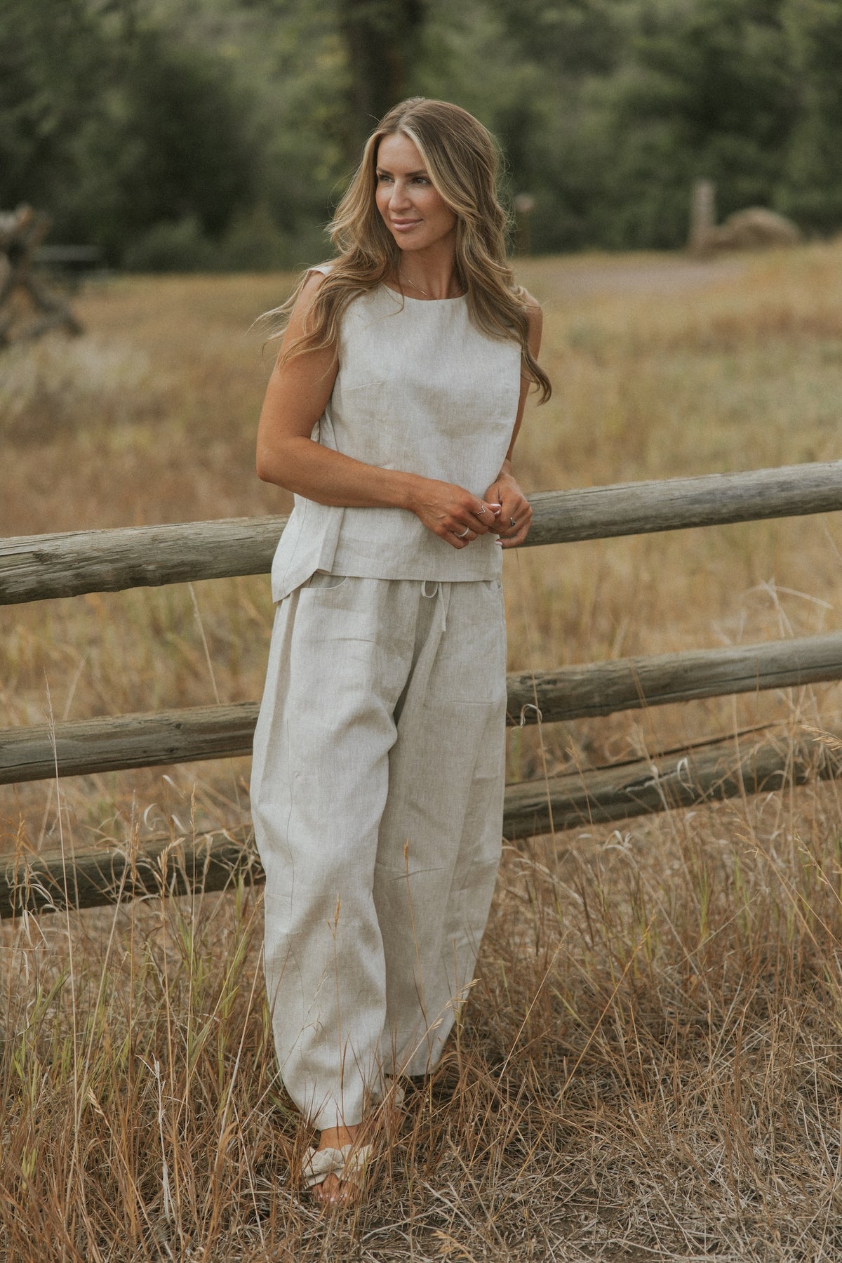 Blair Top | 100% Linen