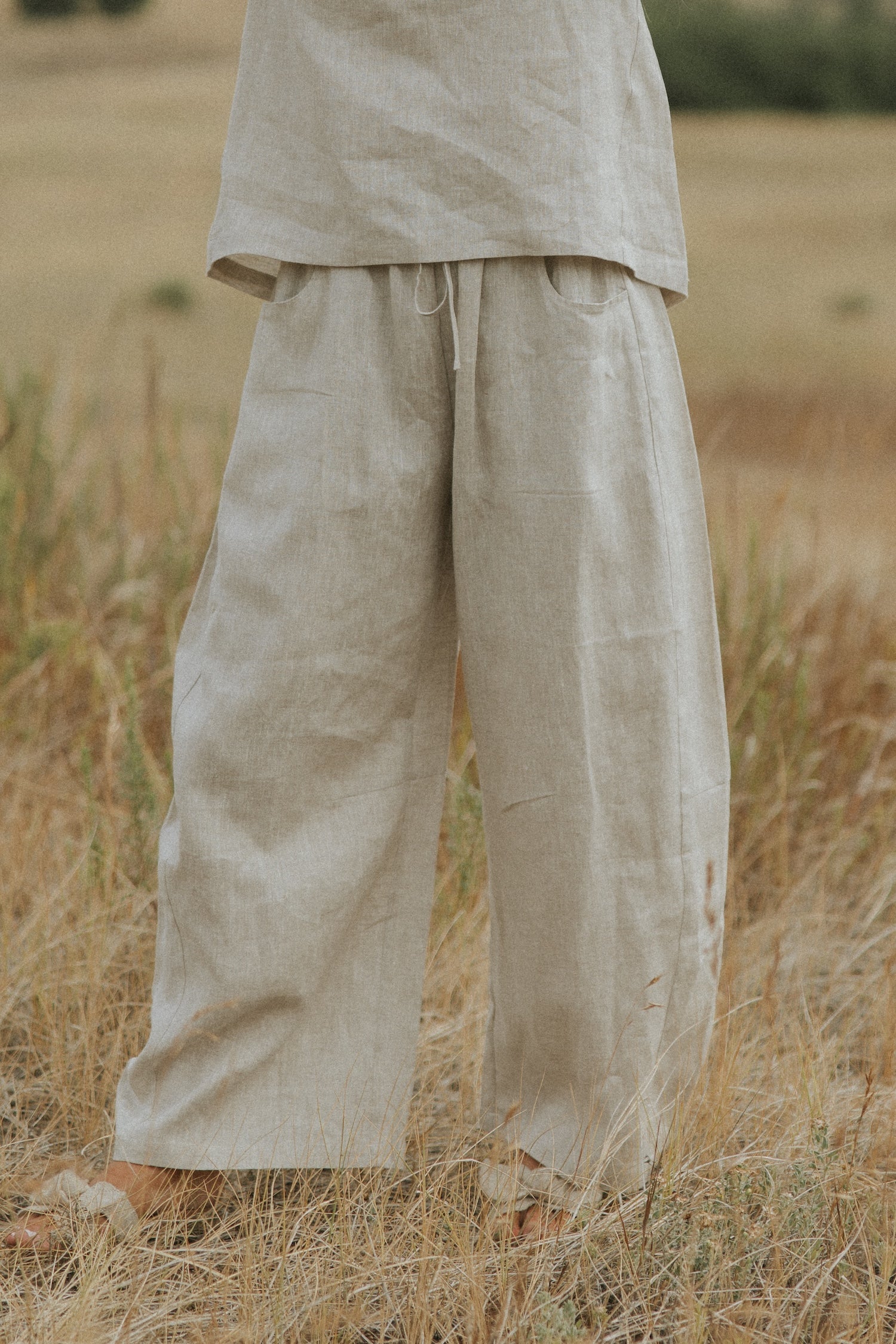 Blair Barrel Pant | 100% Linen