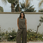 Blair Barrel Pant | Gingham
