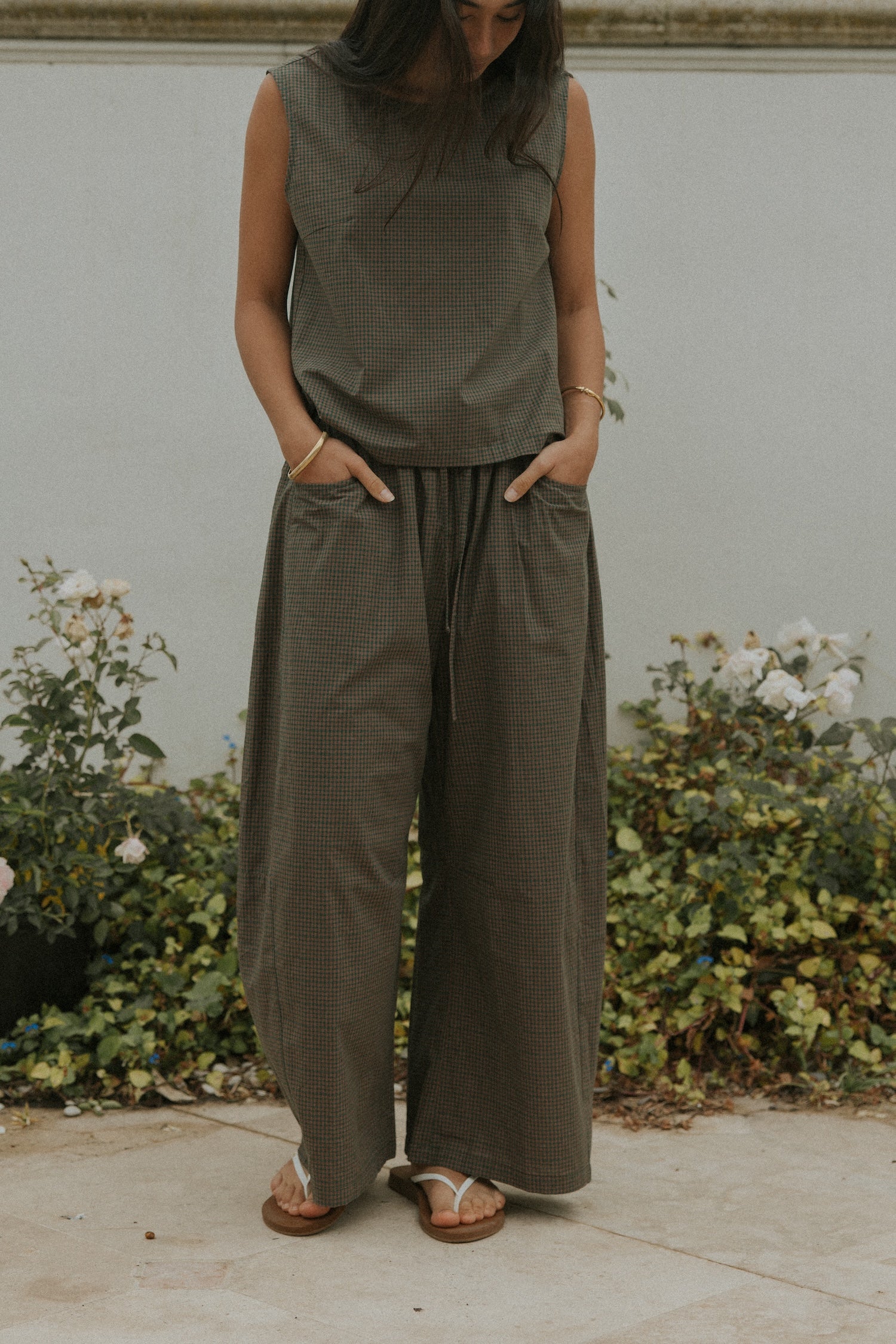 Blair Barrel Pant | Gingham