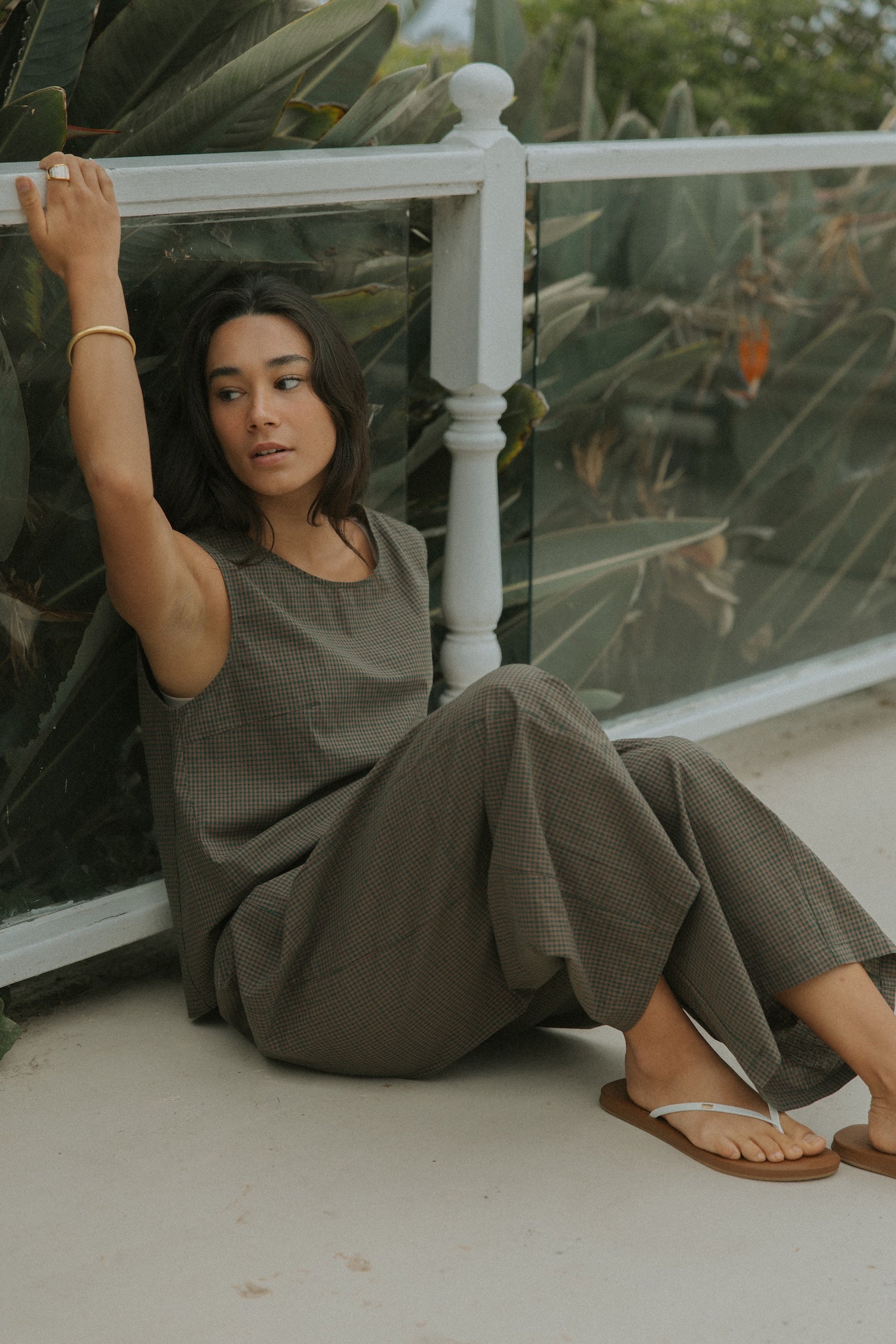 Blair Barrel Pant | Gingham