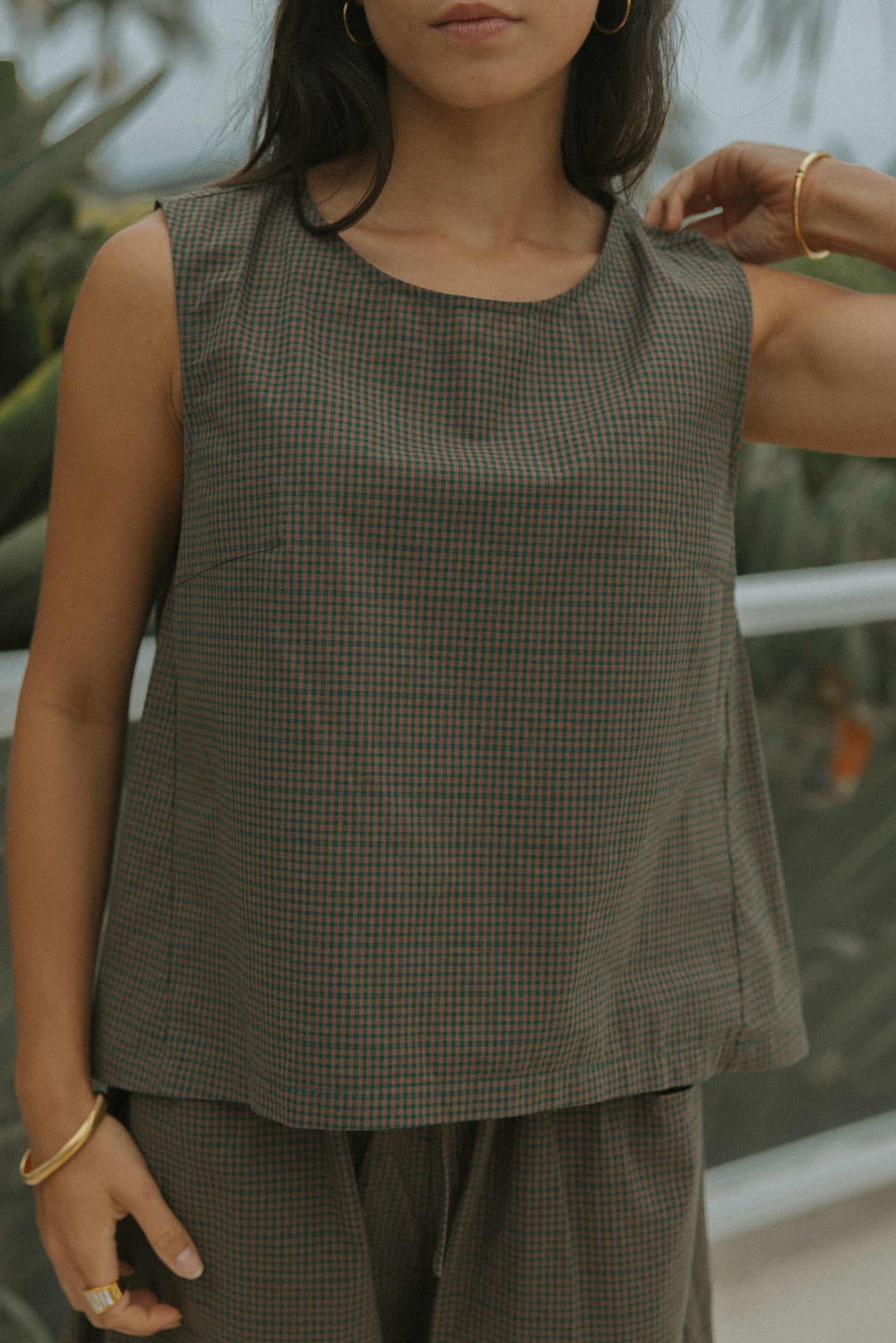 Blair Top | Gingham