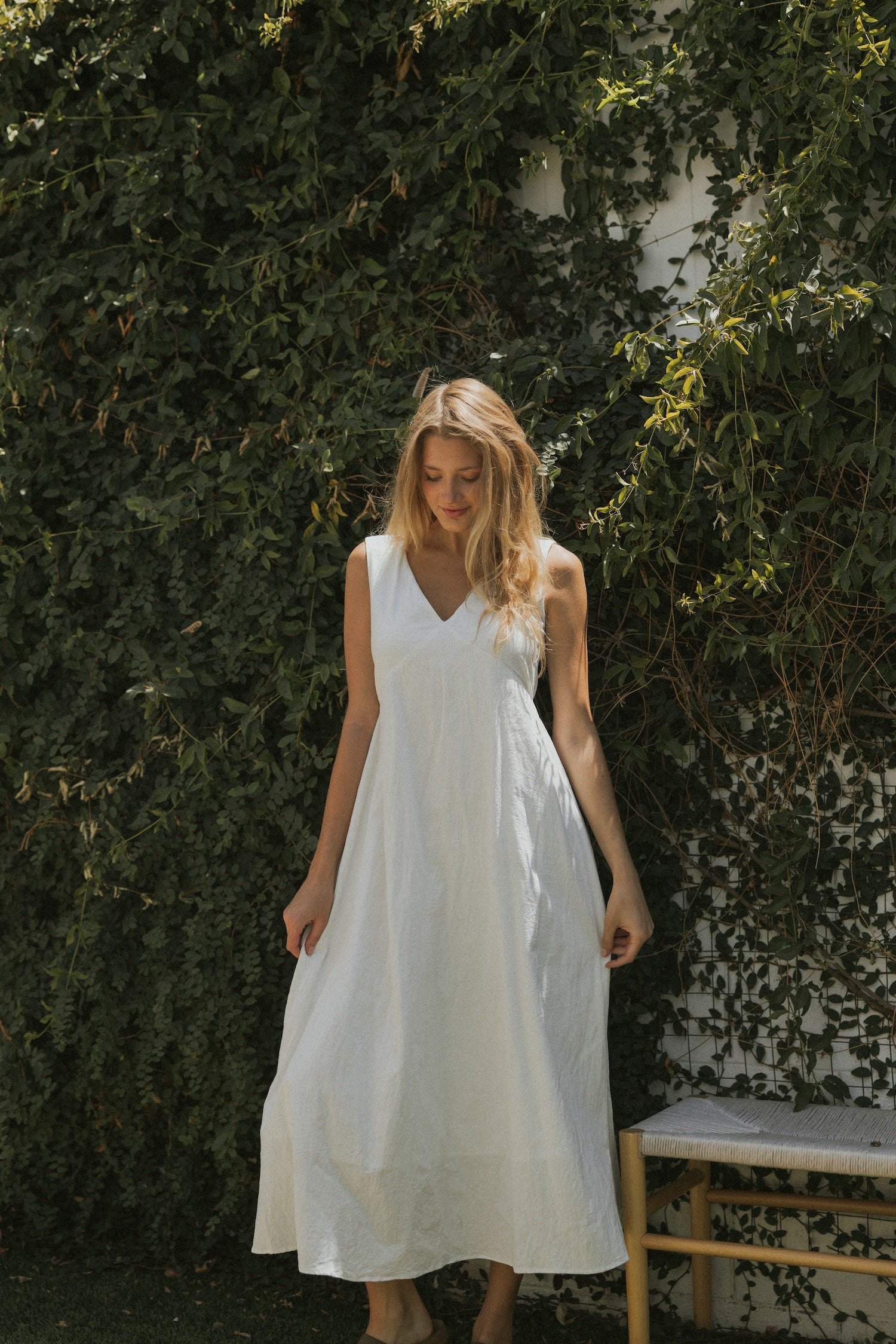 white dresses and skirts Linen Two Piece Skirt Set white ensemble is designed for moments that demand refined drama Women's Dresses & Skirts |
