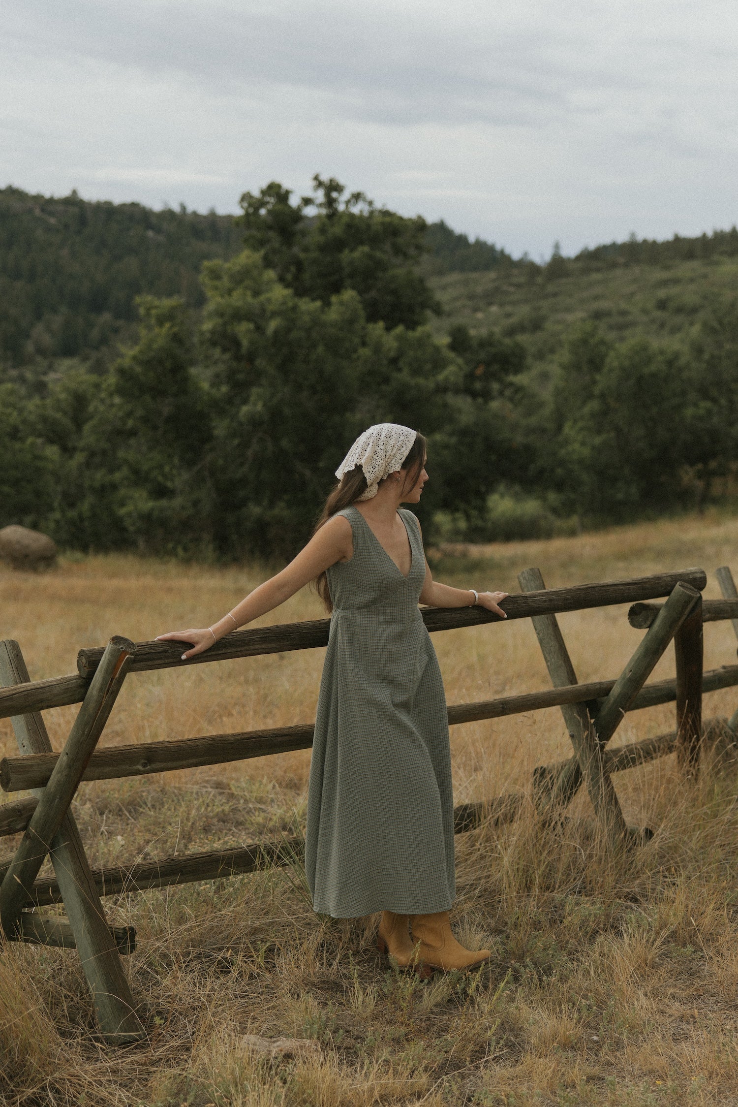 Brooklyn Maxi Dress | Gingham