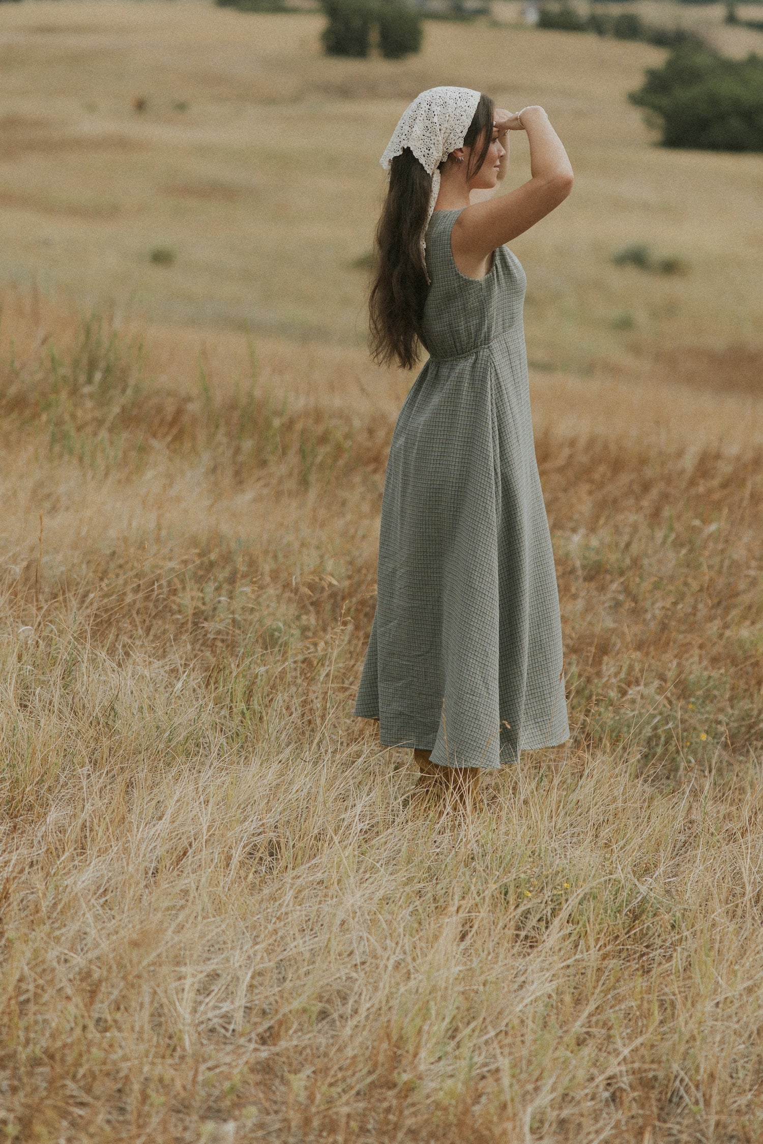 Brooklyn Maxi Dress | Gingham