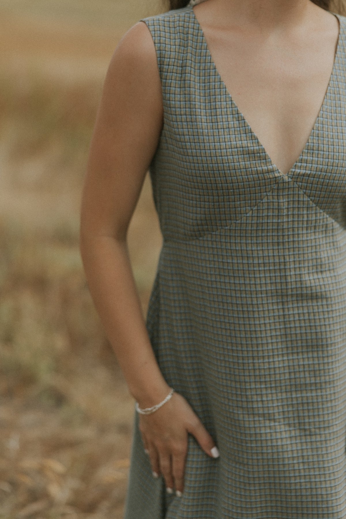 Brooklyn Maxi Dress | Gingham