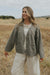 Celine Cardigan | Mushroom