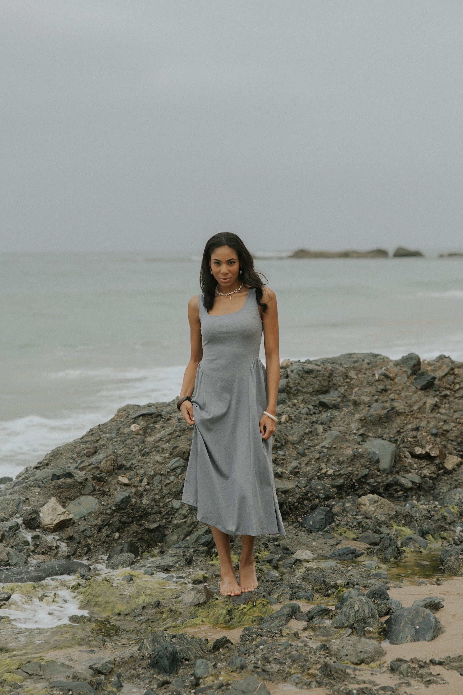 Cosette Dress | Gray