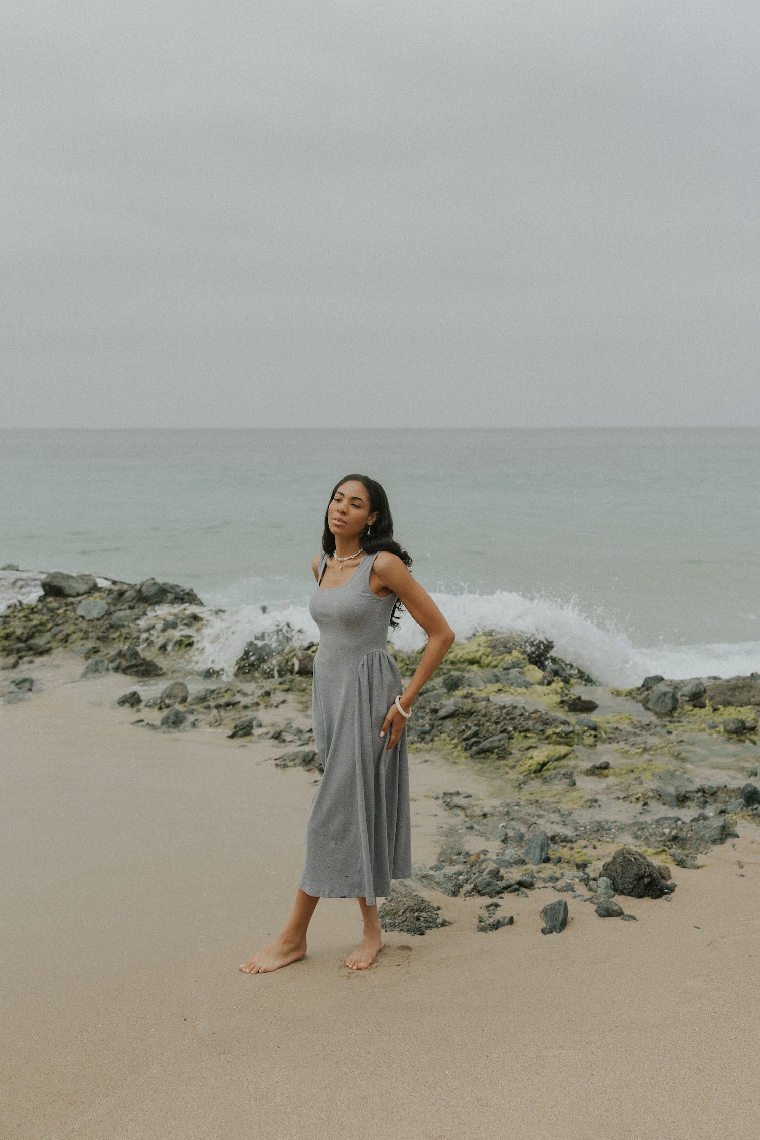 Cosette Dress | Gray
