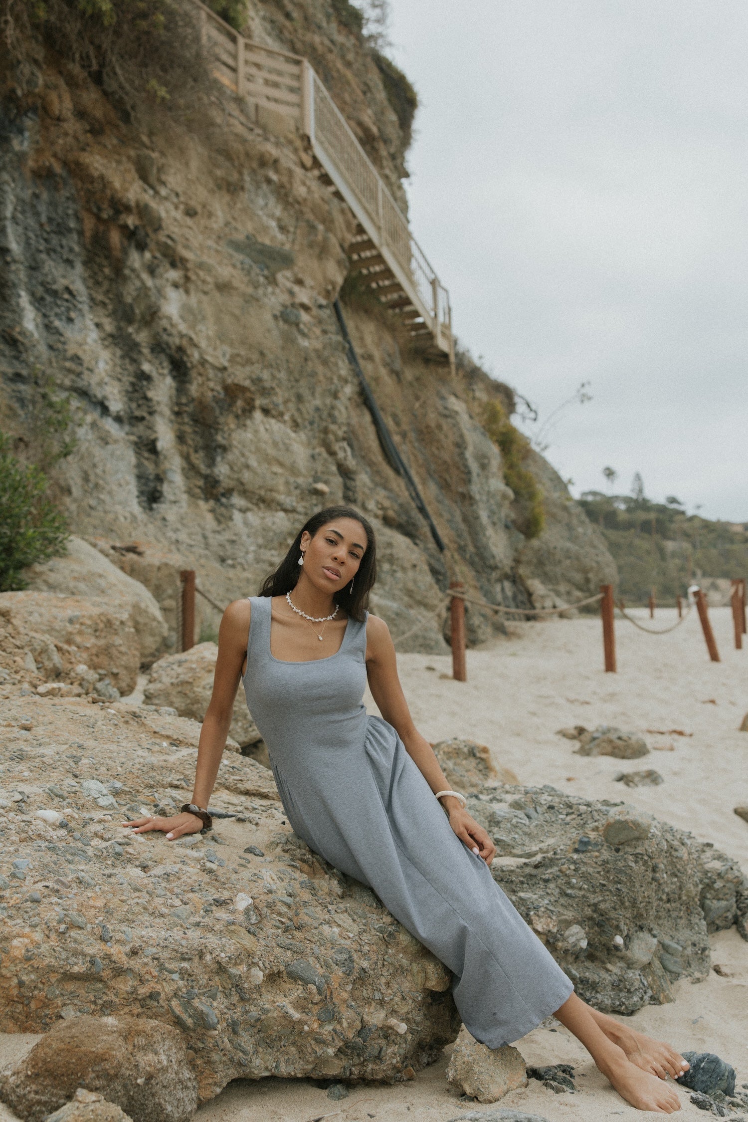 Cosette Dress | Gray