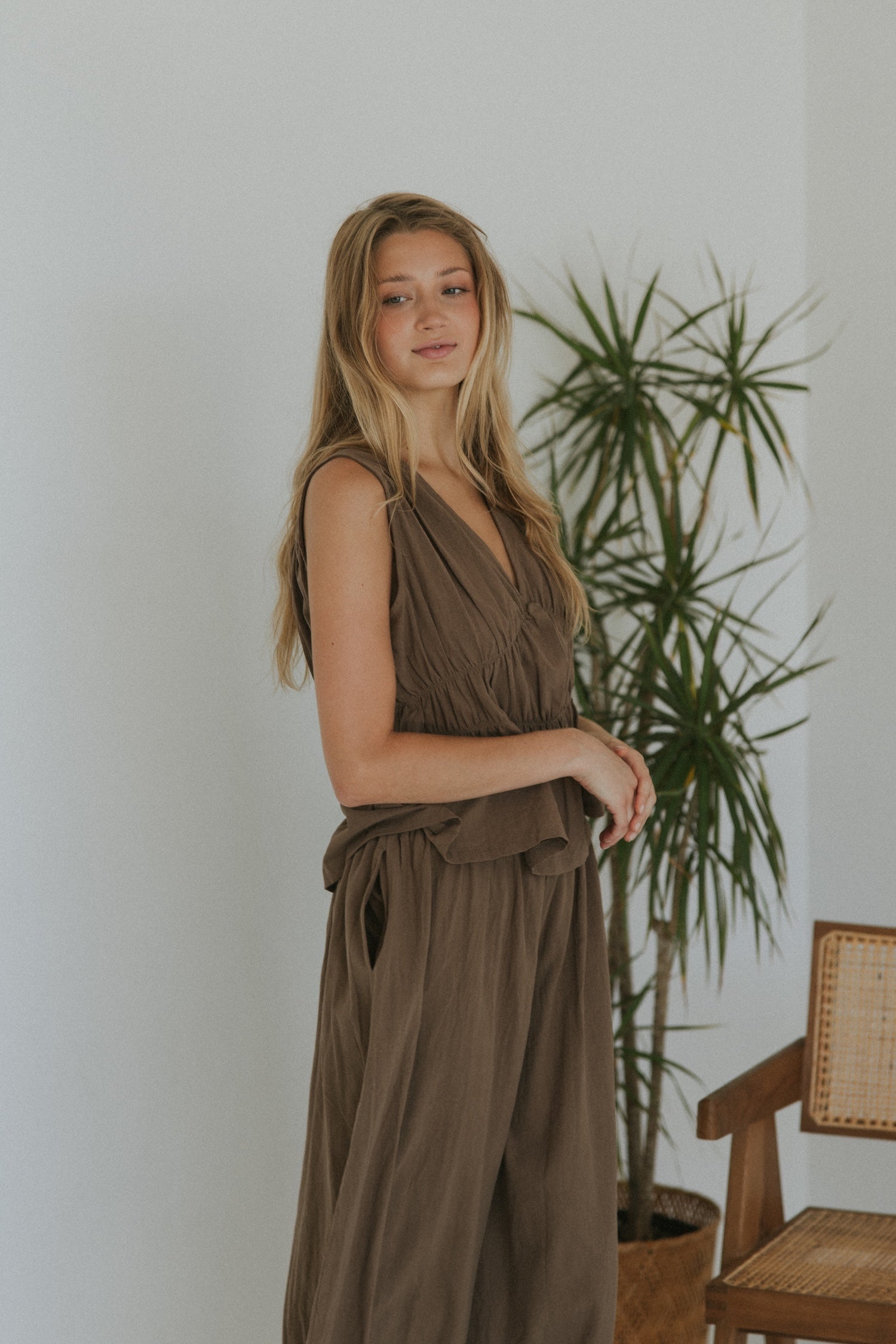 Freya Top | Brown – Altair The Label