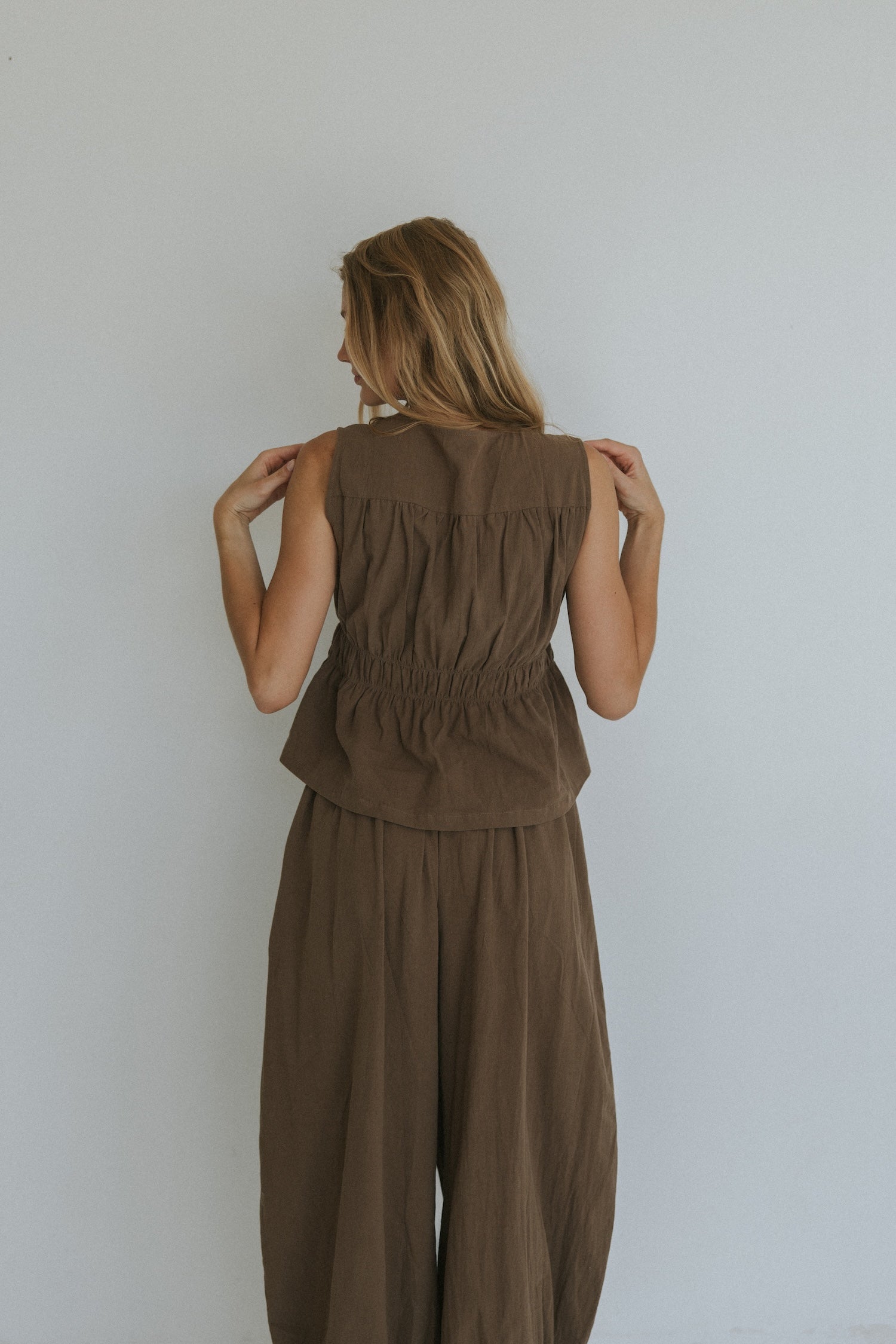 Freya Top | Brown