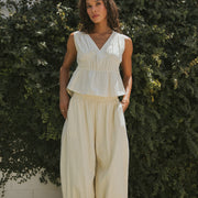 Freya Balloon Pant | Butter Yellow