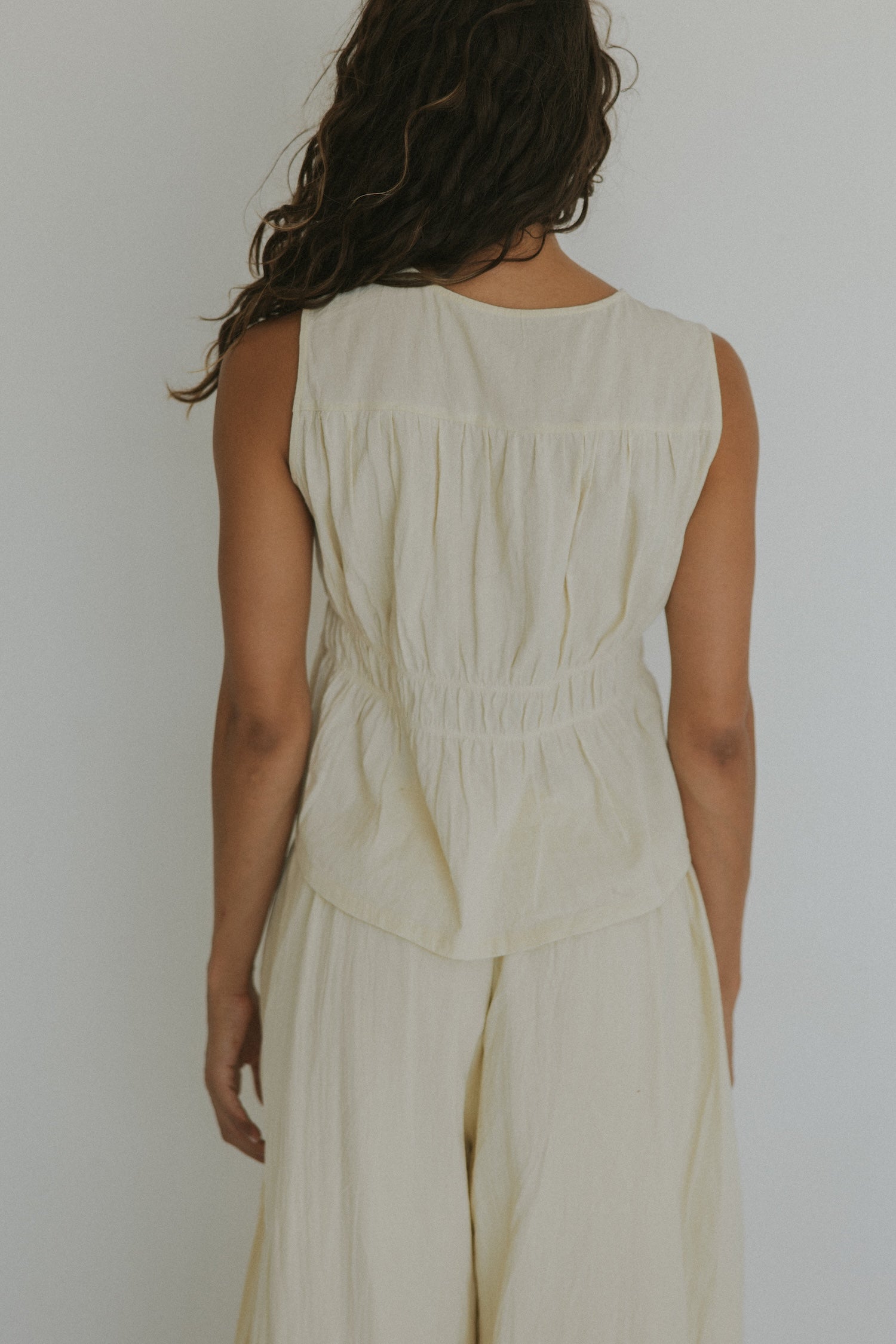 Freya Top | Butter Yellow