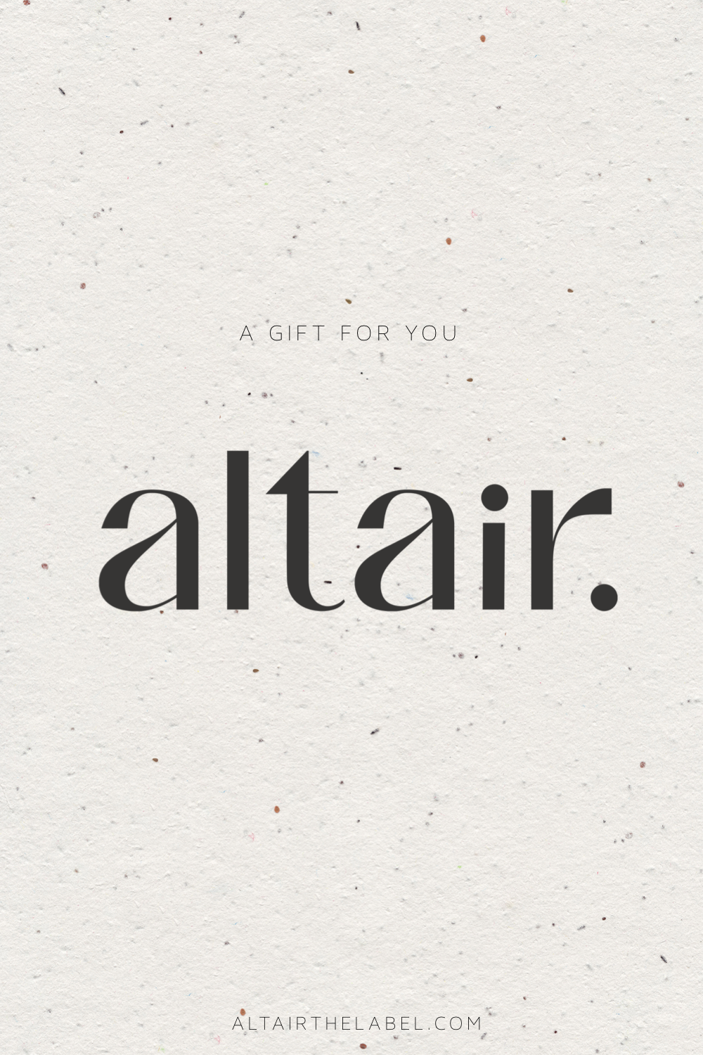 Altair The Label E-Gift Card