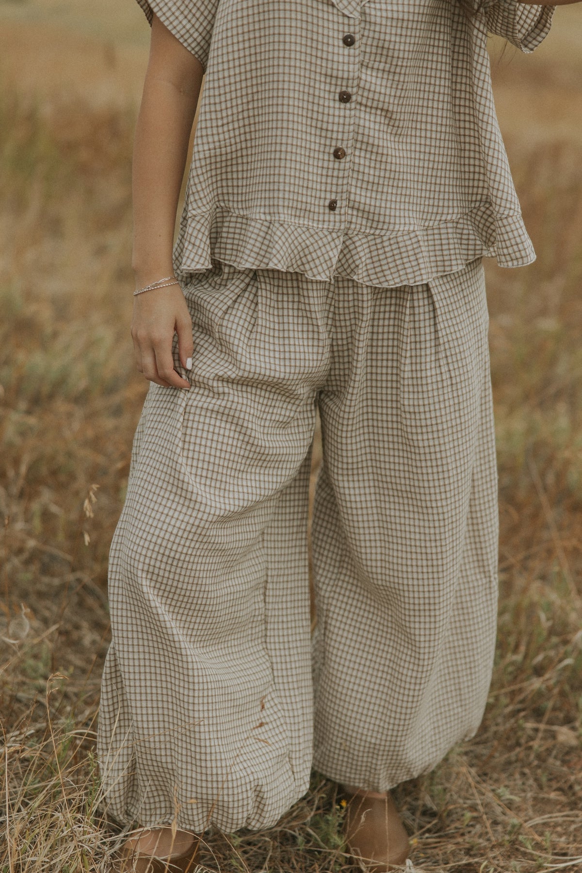 Holland Balloon Pant | Cream
