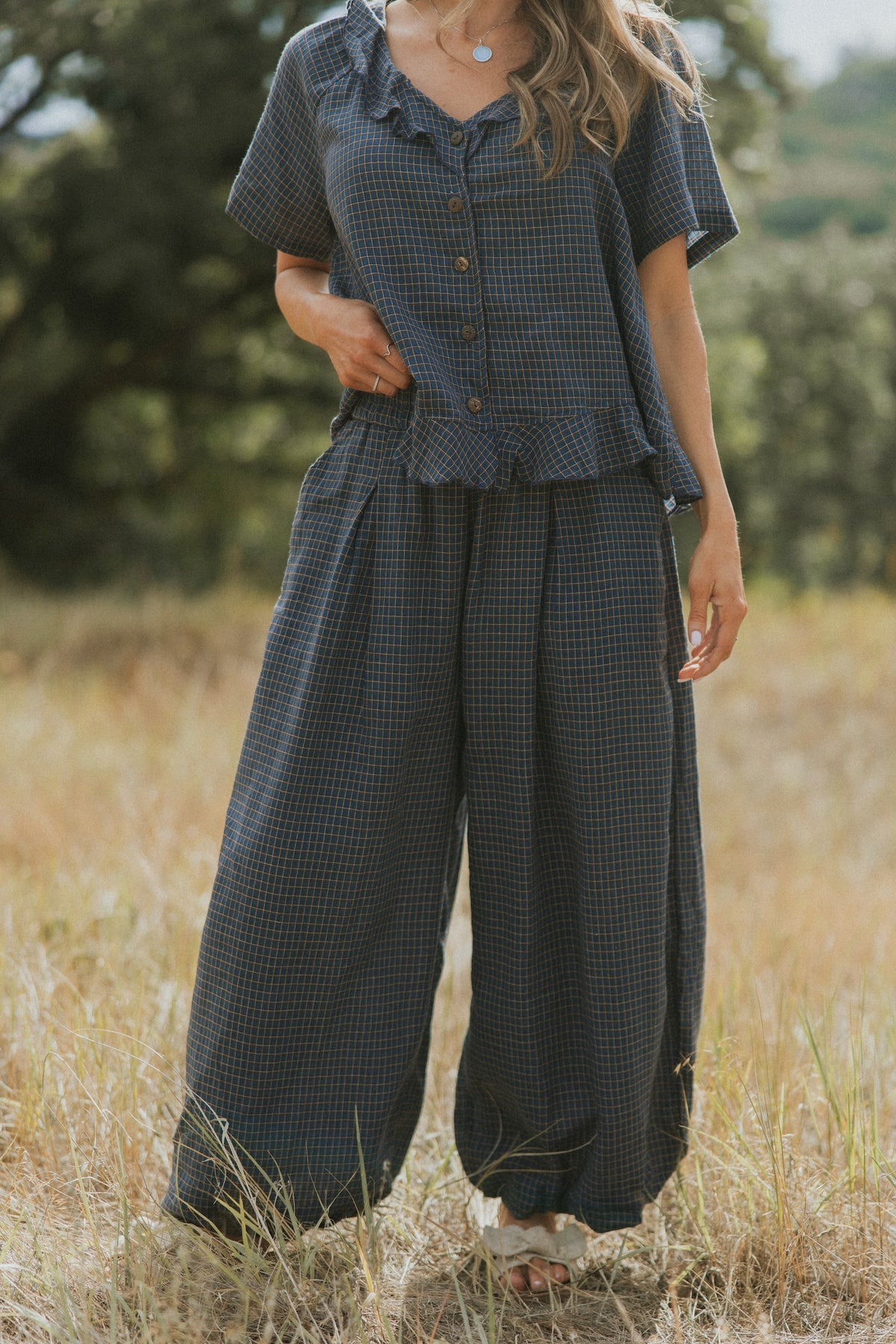 Holland Balloon Pant | Navy