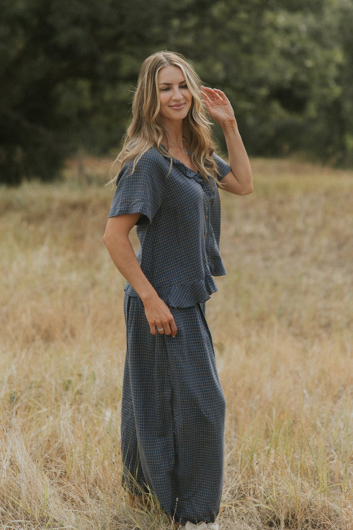 Holland Balloon Pant | Navy