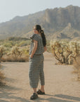 Meadow Top in Charcoal | Flutter Sleeve Top