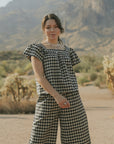 Meadow Top in Charcoal | Flutter Sleeve Top