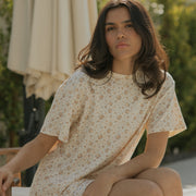 Juliet Top in Marigold | Floral Oversized T-Shirt