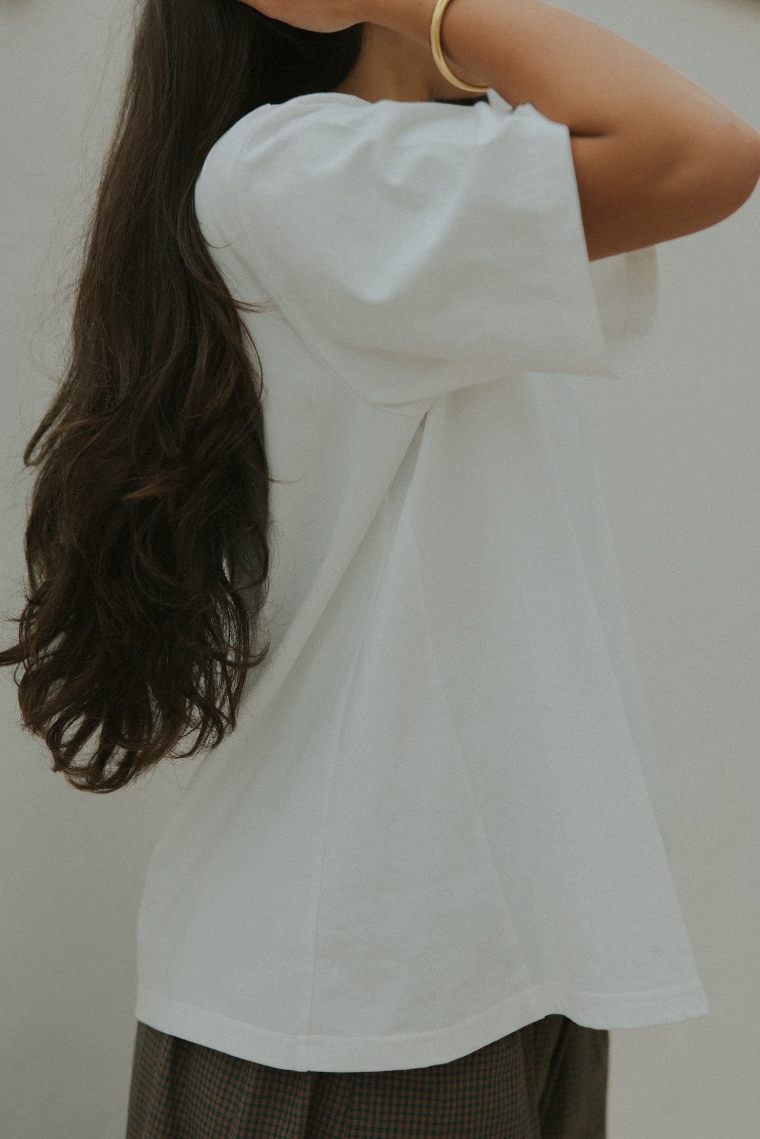 Essential Oversized Cotton Tee | White