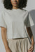 Essential Cotton Boxy Tee | White