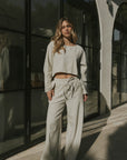 Zoe Thermal Pant | Fog