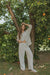 Hampton Pant in Azul | Women's Pinstripe Pants
