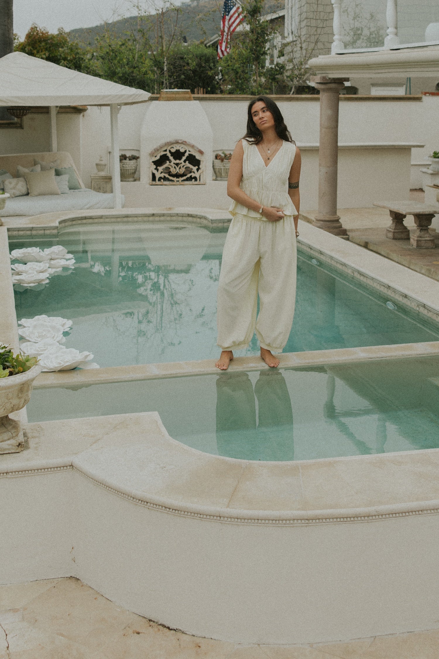 Freya Balloon Pant | Butter Yellow
